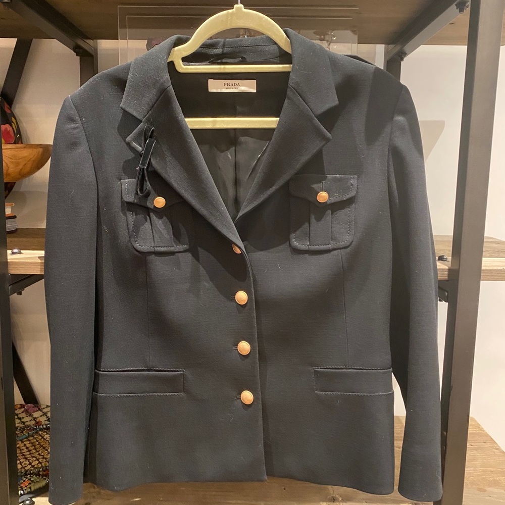 Prada Military style blazer